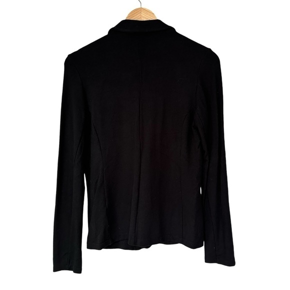 Tahari Stretch Long Sleeve Jacket Classic Blazer, Black, size Medium - Picture 4 of 8